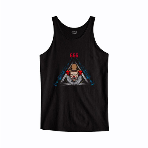 666 Pennywise Vaccine Horror Character Tank Top