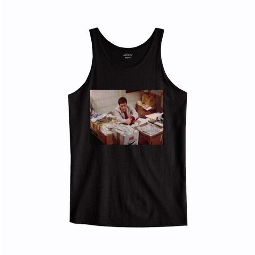 Al Pacino Scarface Boxes Of Money Tank Top