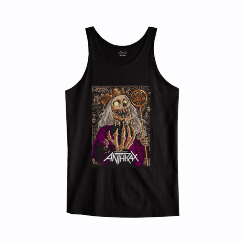 Anthrax Glow In The Dark 40Th King Tank Top