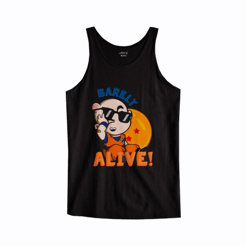 Barely Alive Krillin Anime Dragon Ball Tank Top