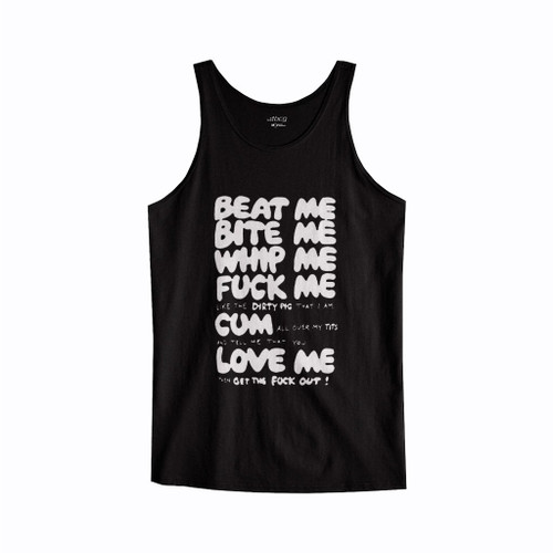 Beat Bite Whip Me Logo Tank Top