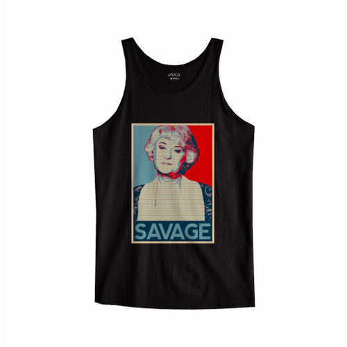 Blanche Devereaux Savage The Stay Golden Tank Top