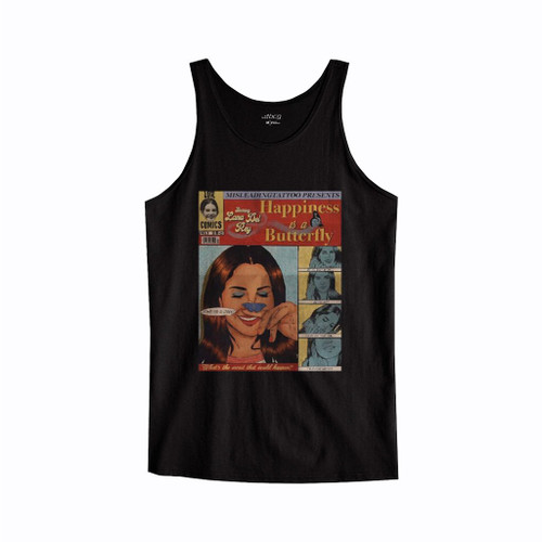 Happiness Is A Butterfly Lana Del Rey Tank Top