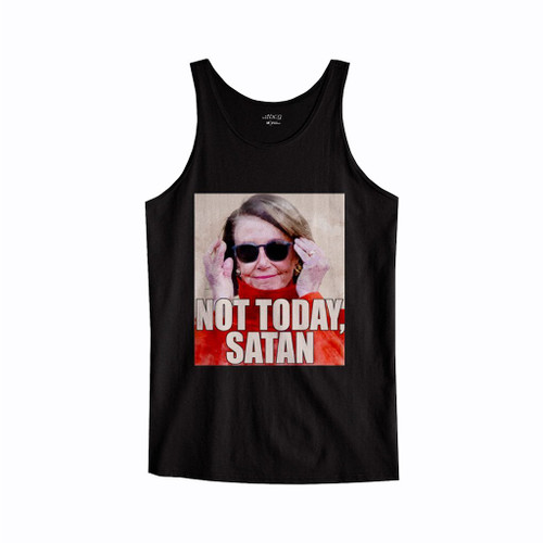 Not Today Satan Nancy Pelosi Sunglasses Tank Top