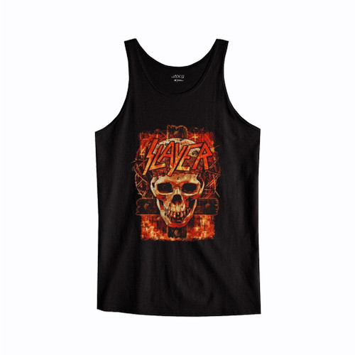 Slayer Skull And Cross Tank Top