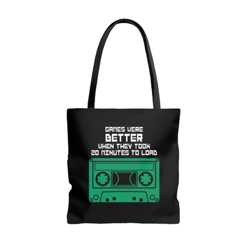 20 Minutes To Load Cassette Tape Tote Bags