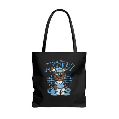 Bear Rich Kill Me Tote Bags