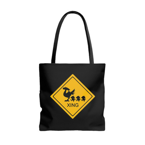 Chocobo Crossing Inspired Road Tote Bags