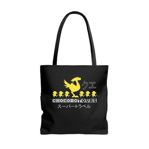 Chocobo Tours Final Fantasy Inspired Tote Bags