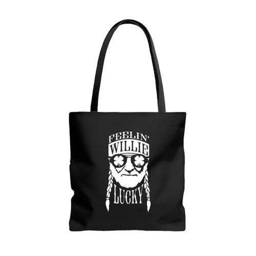 Feelin Willie Lucky St Patrick Is Day Tote Bags