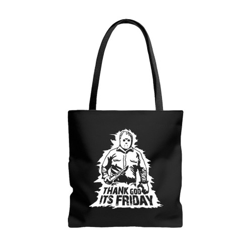 Friday The 13Th Jason Vorhees Tote Bags
