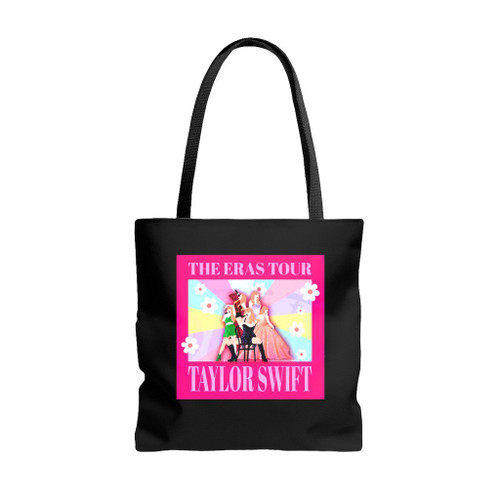 Groovy Flora The Eras Tour Taylor Swift 2023 Concert Tote Bags