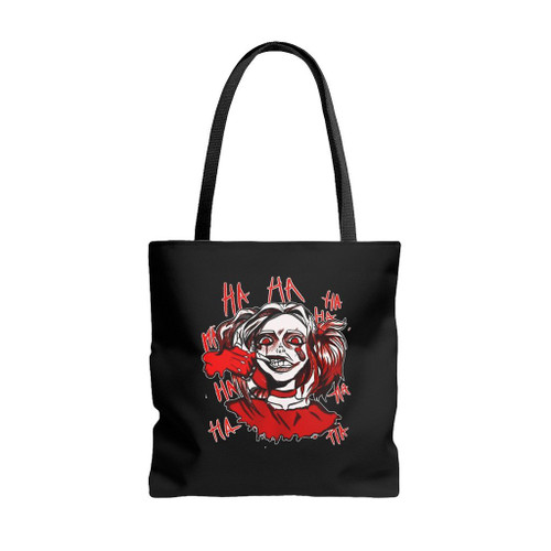 Harley Quinn Ha Ha Ha Tote Bags