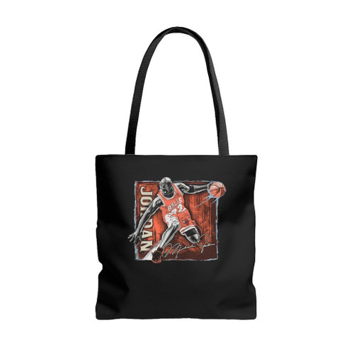 Last Dance Michael Jordan Tote Bags