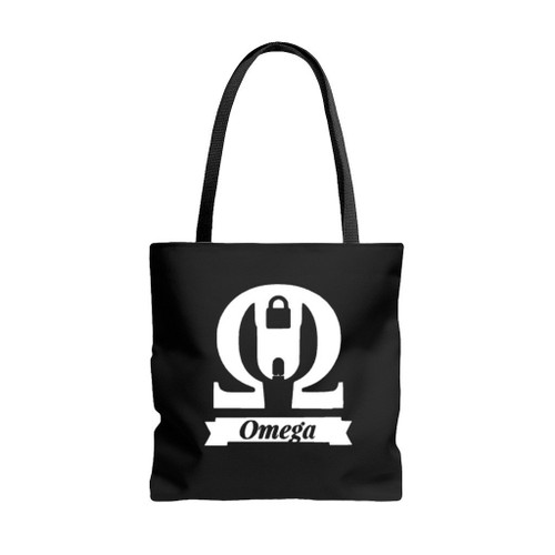 Omega Logo Art Love Logo Tote Bags