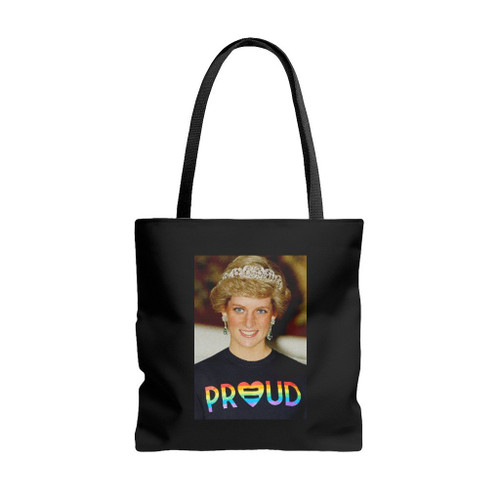 Princess Diana Pride Proud Tote Bags