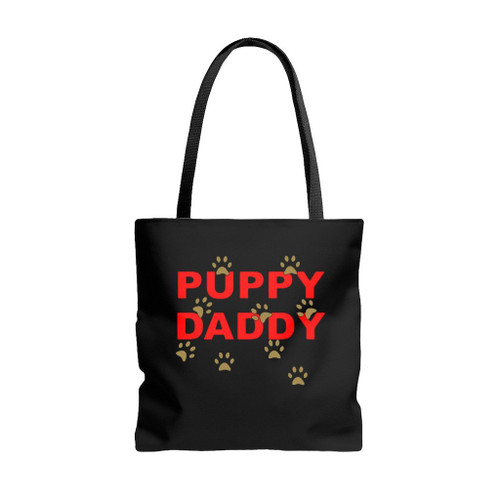Puppy Daddy Tote Bags