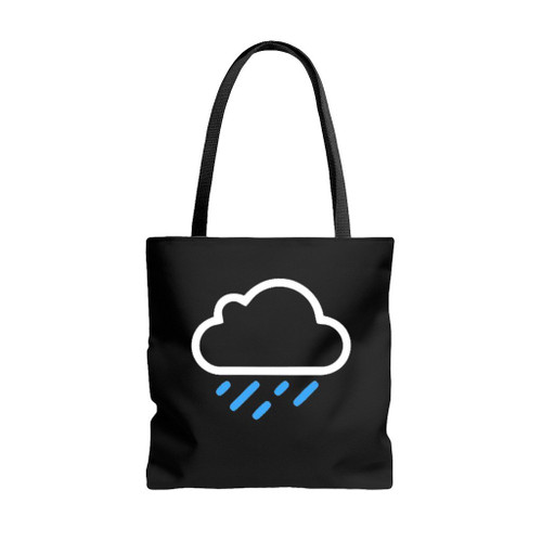 Rainy Day Weather Tote Bags