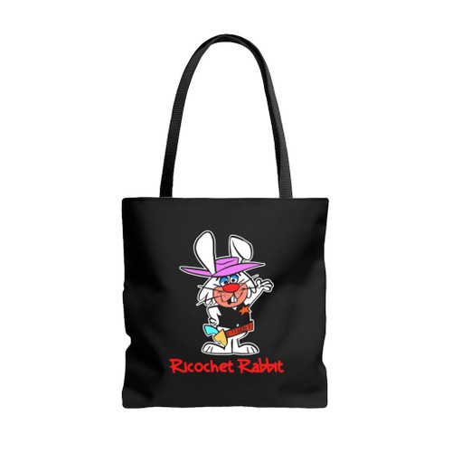 Ricochet Rabbit Tote Bags