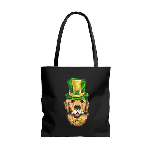 St Patrick Is Day Dog Funny Tote Bags