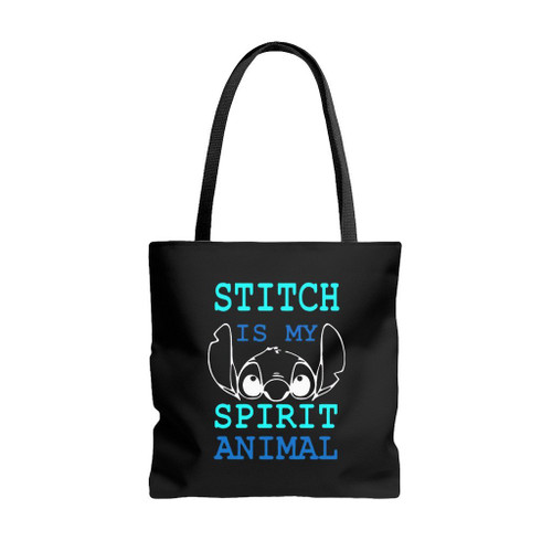 Stitch Is My Spirit Animal Tote Bags