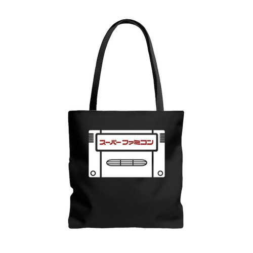 Super Famicom Cartridge Tote Bags