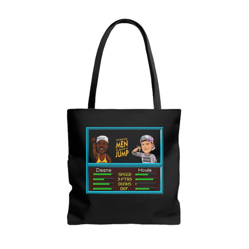 White Men Can Not Jump Nba Jam Style Tote Bags