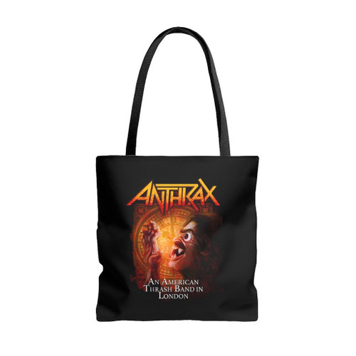 Anthrax An American Thrash Band In London Tote Bags