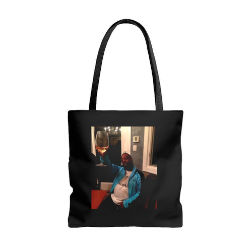 Beetlejuice Lester Green Champagne Glass Tote Bags