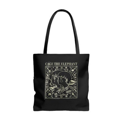 Cage The Elephant Band Tour Vintage Tote Bags