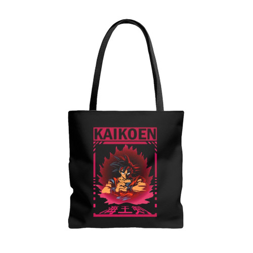 Goku Kaioken Dbz Tote Bags