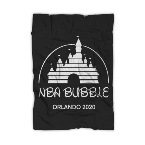 Nba Bubble Orlando 2020 Lakers Fleece Blanket