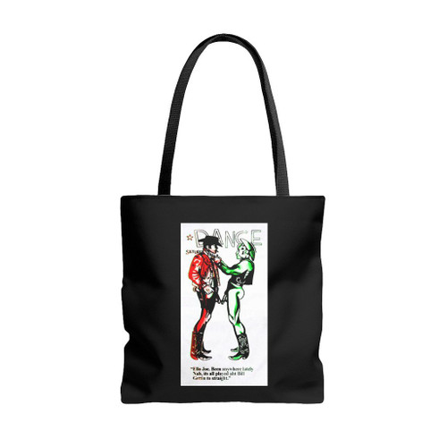 Nude Naked Cowboys Tote Bags