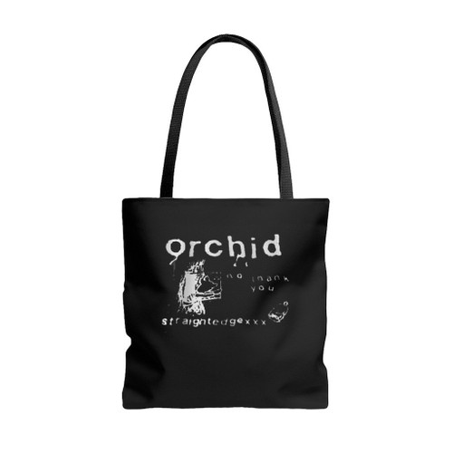 Orchid Band No Thank You  Tote Bags