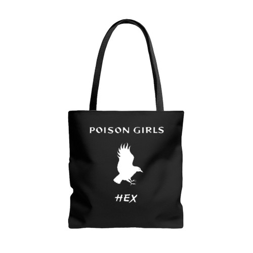 Poison Girls Hex Art Love Logo Tote Bags