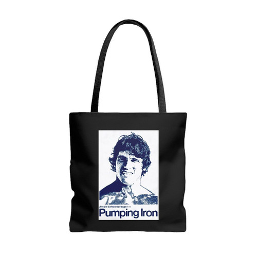 Pumping Iron Bodybuilding Movie Tote Bags