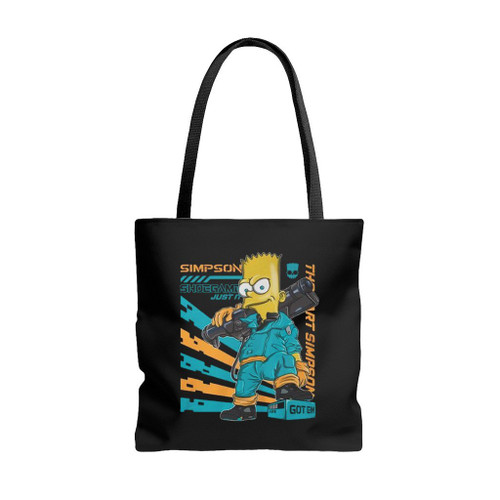 Simpson Game Tote Bags