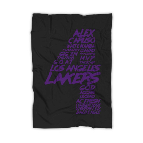 Lakers Untitled Lakers Fleece Blanket