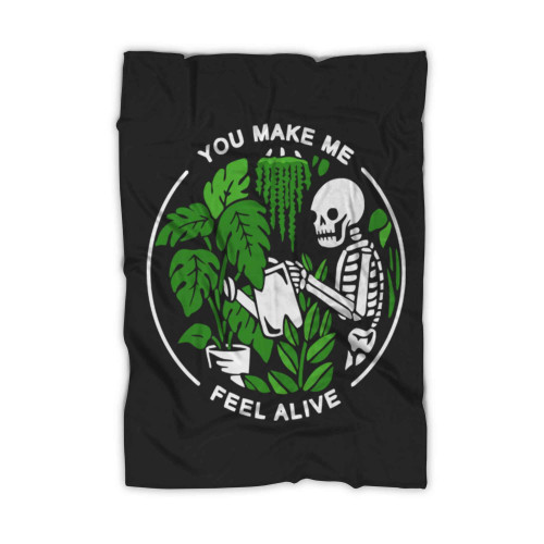 You Make Me Feel Alive Fleece Blanket