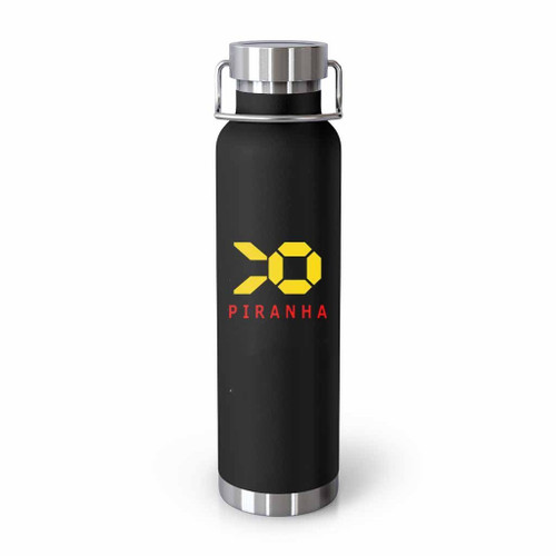 Wipeout Racing League Inspired Piranha Lcd Fish Tumblr Bottle