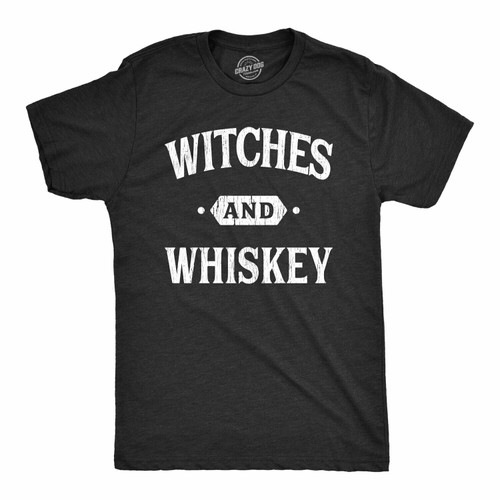 Witches And Whiskey Man's T-Shirt Tee