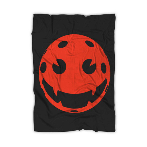 Halloween Pickleball Funny Fleece Blanket