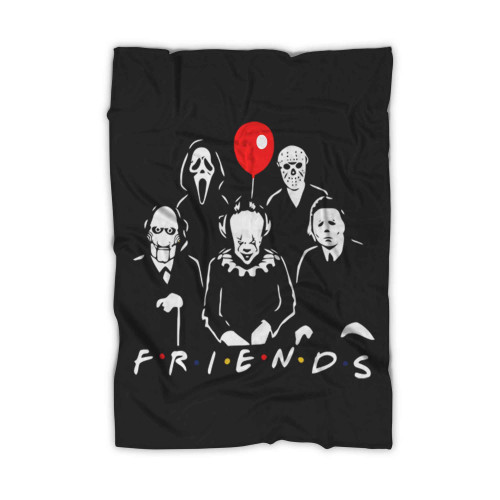 Halloween Friends Fleece Blanket