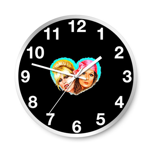Absolutely Fabulous Ab Fab Art Wall Clocks