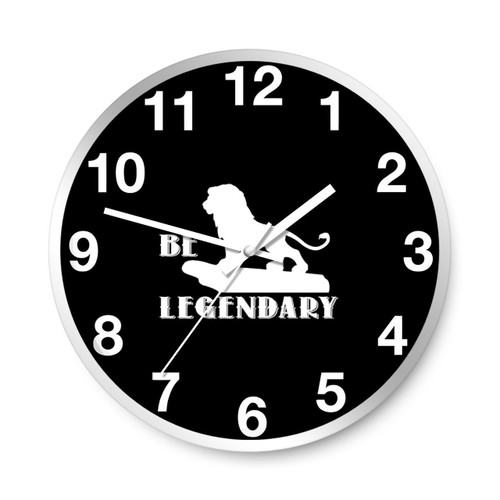 Be Legendary Lion King Inspired Wall Clocks