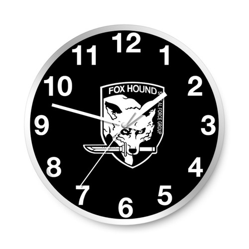 Fox Hound Tribute Wall Clocks