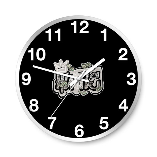Hustle Graffiti Wall Clocks