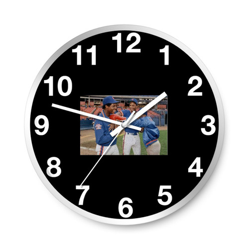 Iron Mike Tyson Punching Doc Gooden Darryl Strawberry Wall Clocks