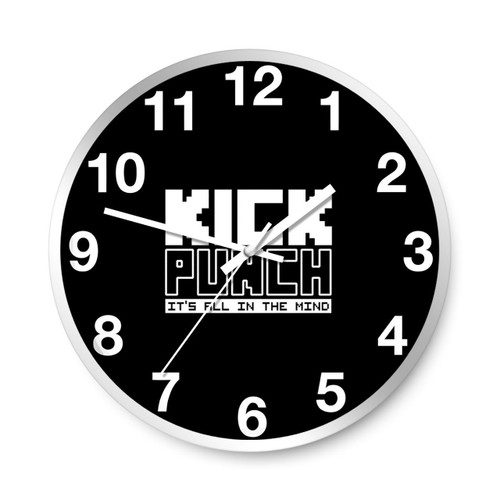 Kick Punch It Is All In The Mind Parappa Rappa Wall Clocks