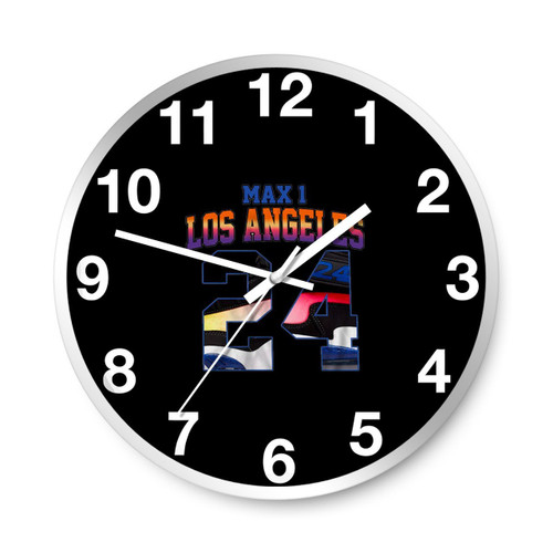Max 1 Los Angeles Wall Clocks